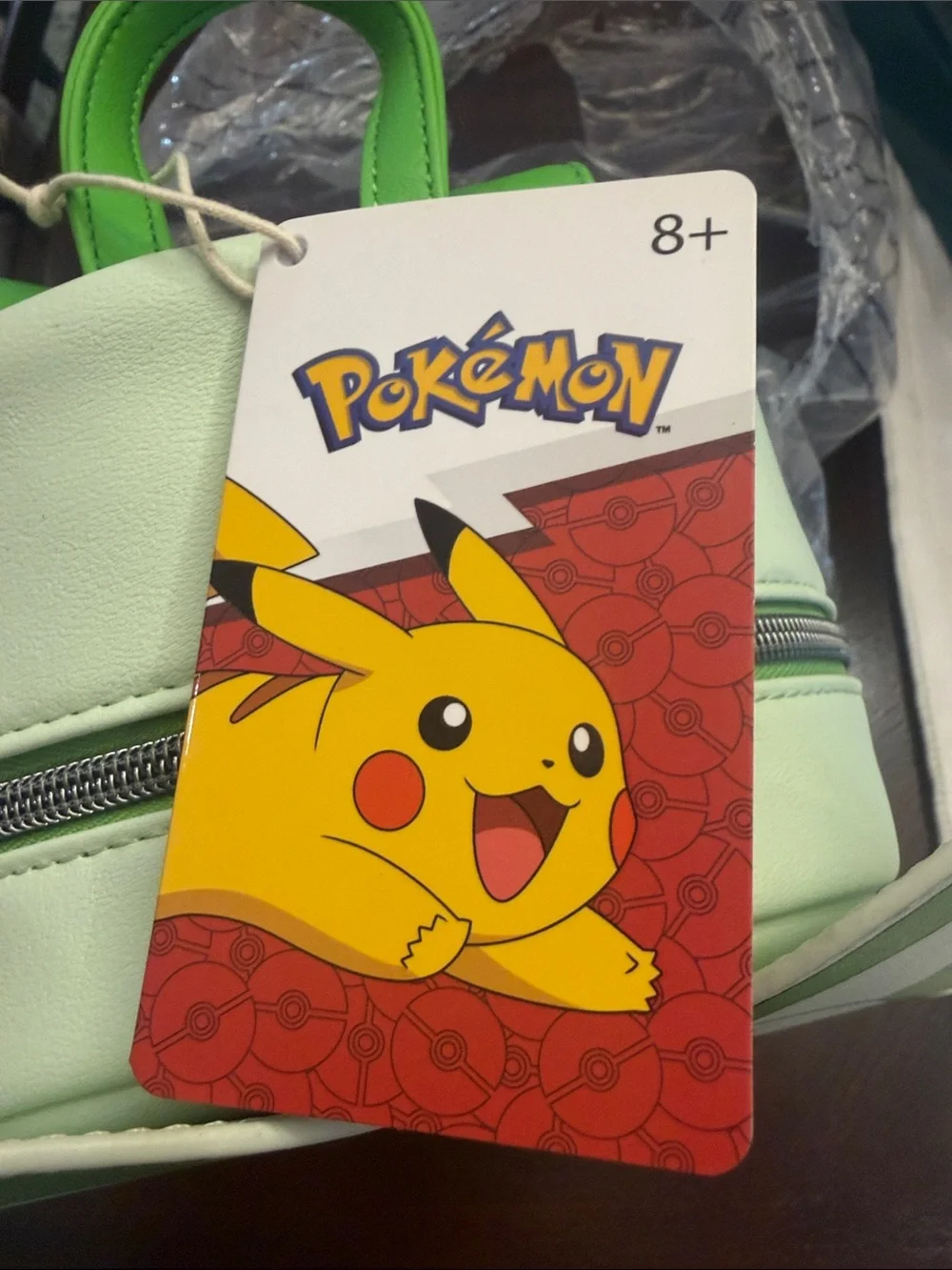 Loungefly Pokémon Sprigatito Cream and Green Mini Backpack